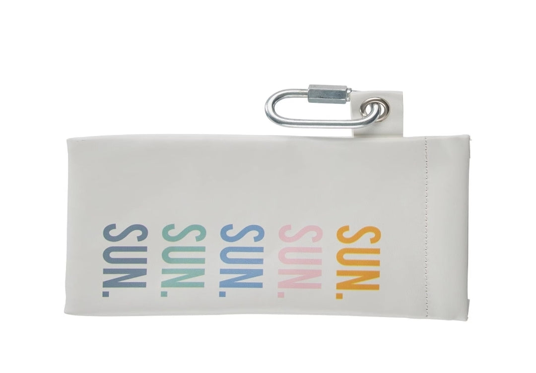 Sunglasses Case with Carabiner- Set of 4