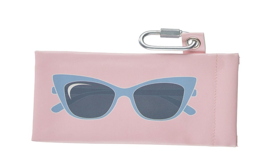Sunglasses Case with Carabiner- Set of 4