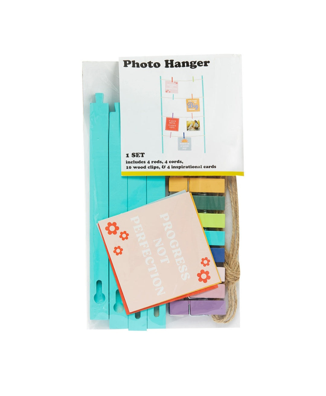 Photo Hanger with Inspirational Cards