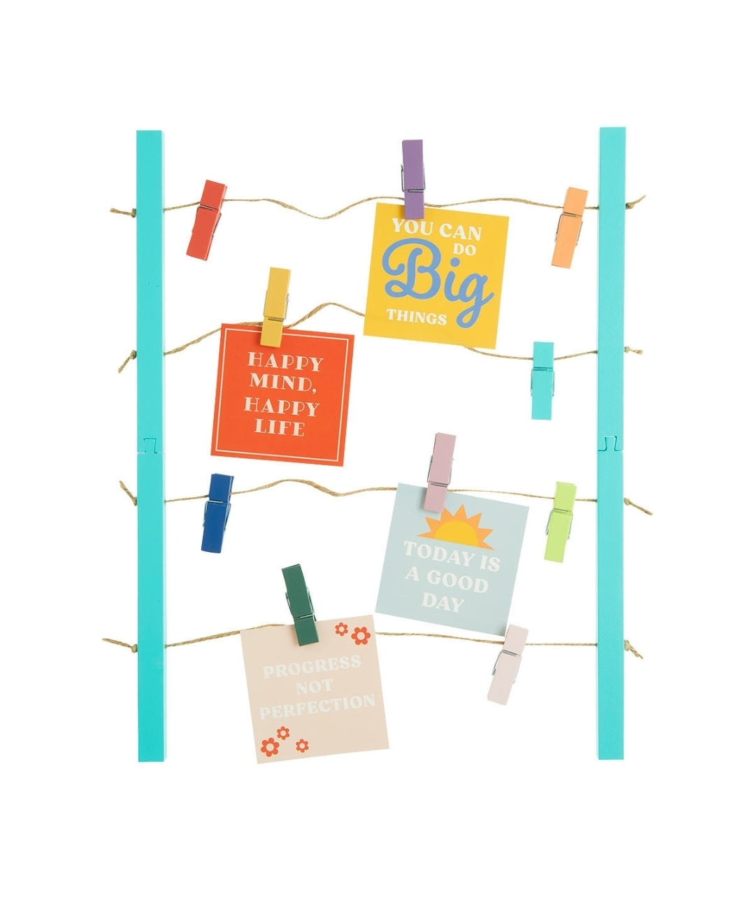 Photo Hanger with Inspirational Cards