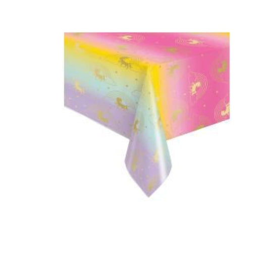 Foil Tablecovers- Set of 5 Unicorn