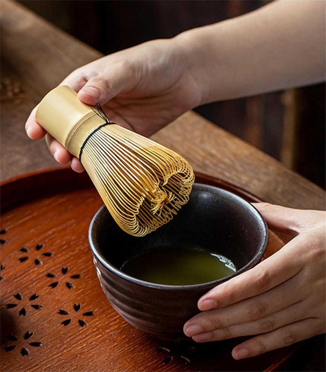 Bamboo Whisk for Matcha Powder