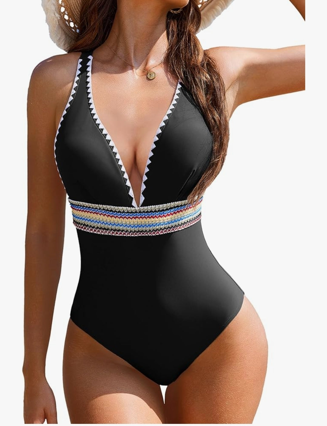 Women's Tummy Control One Piece Swimsuit