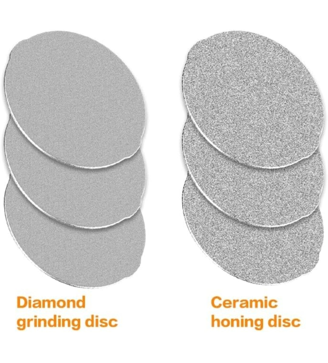 Knife Sharpener Disc Set-Discs Only-6 set