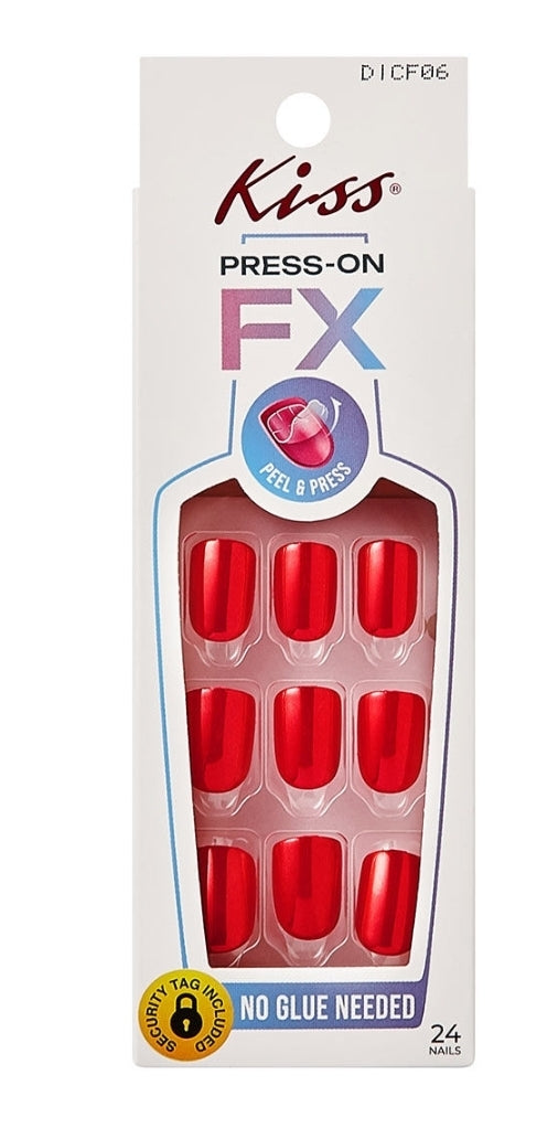 Press on Nails- Short-Red