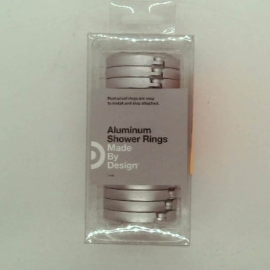 Rust Proof Aluminum Hinged Shower Curtain Rings