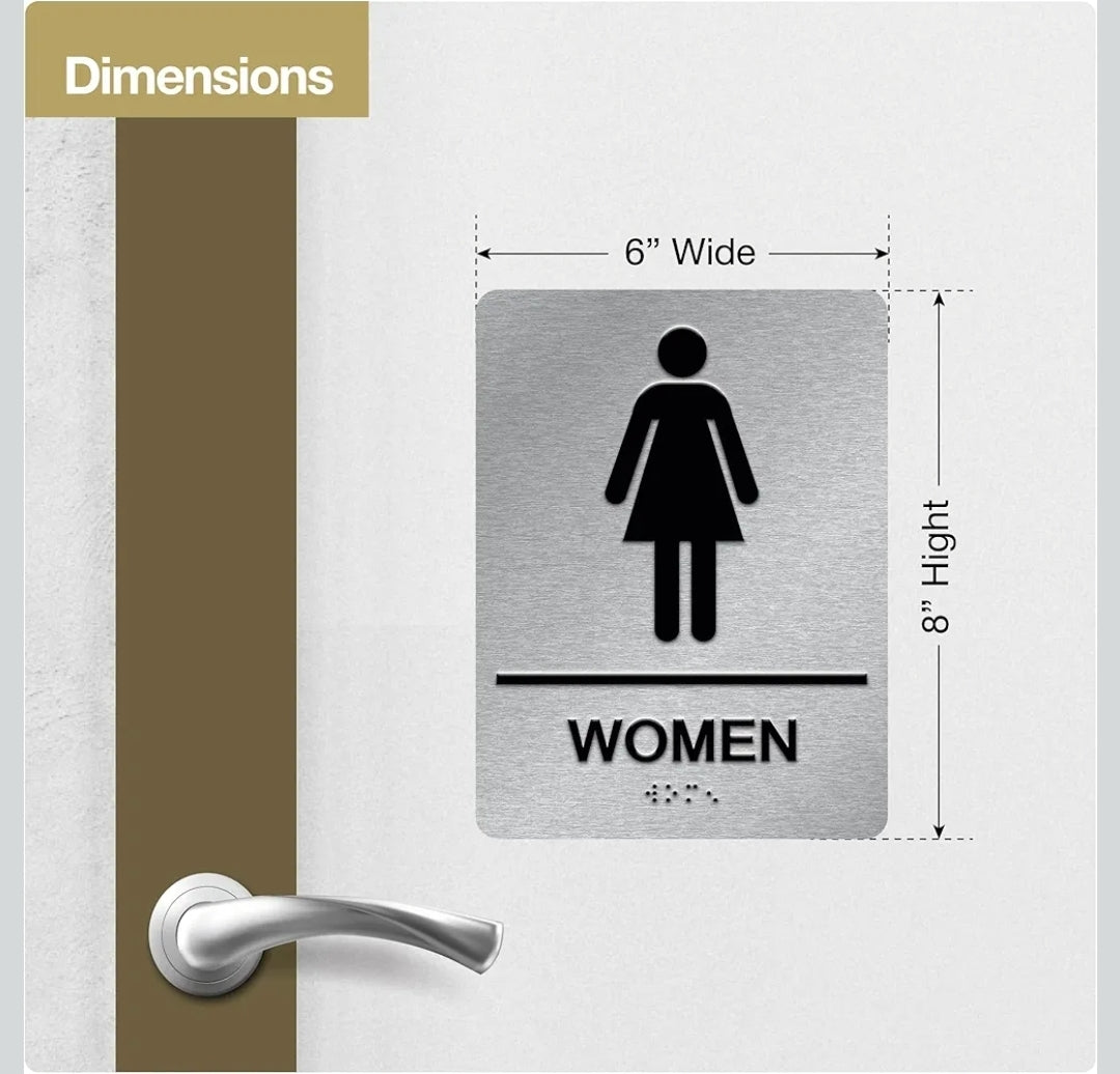 Women's Restroom Sign for Business