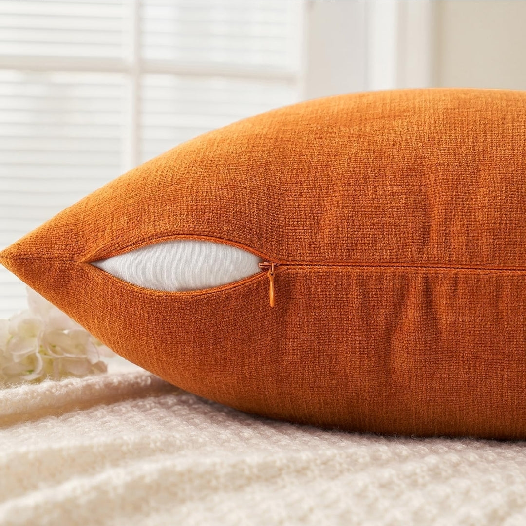 Throw Pillow Covers- 20x20 Orange