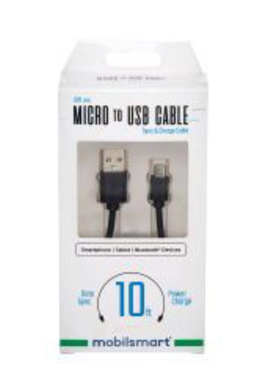 Mobilsmart Micro to USB Charging Cable