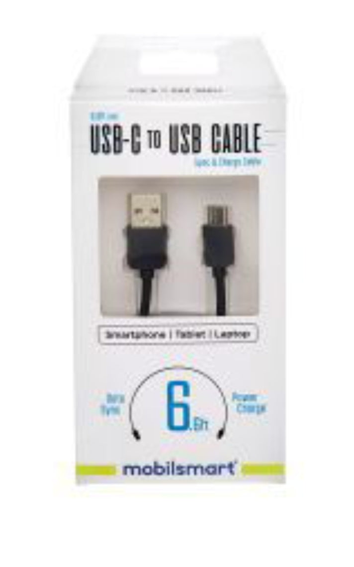 Mobilsmart USB-C to USB Charging Cable