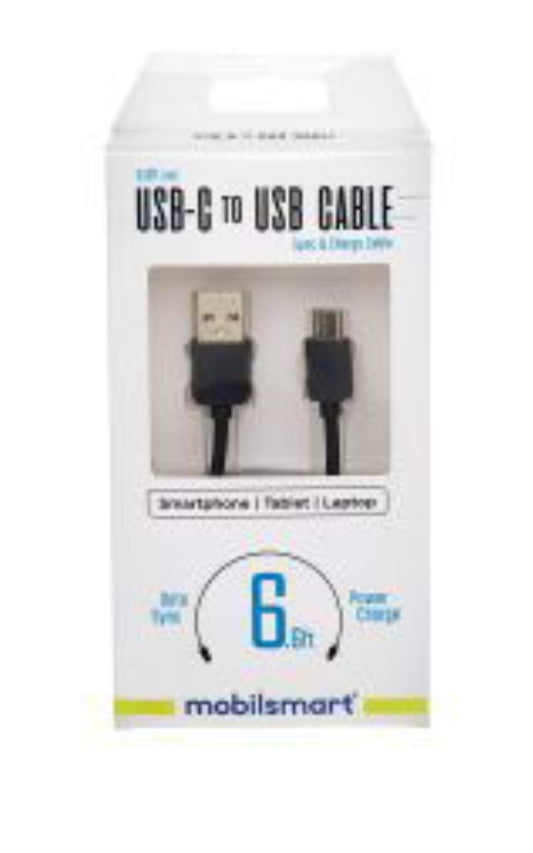 Mobilsmart USB-C to USB Charging Cable
