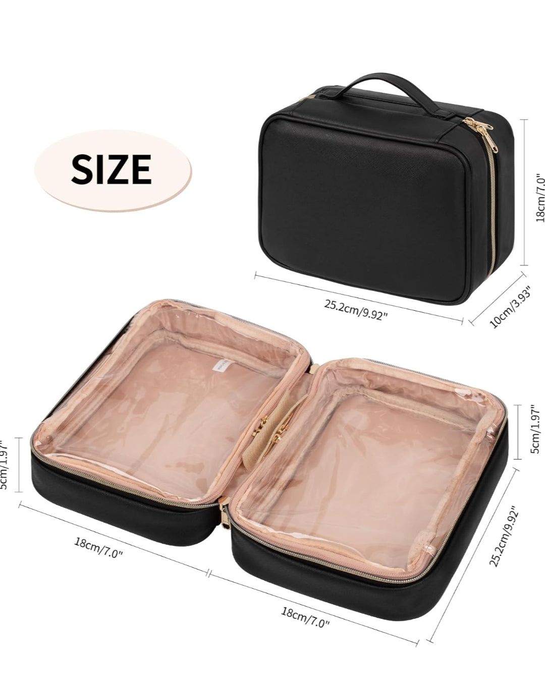 Makeup Travel Bag Large Capacity