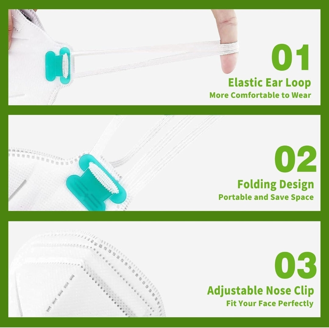 NIOSH Approved N95 Particulate Respirator Masks