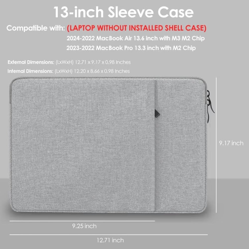 Laptop Sleeve Case-Gray