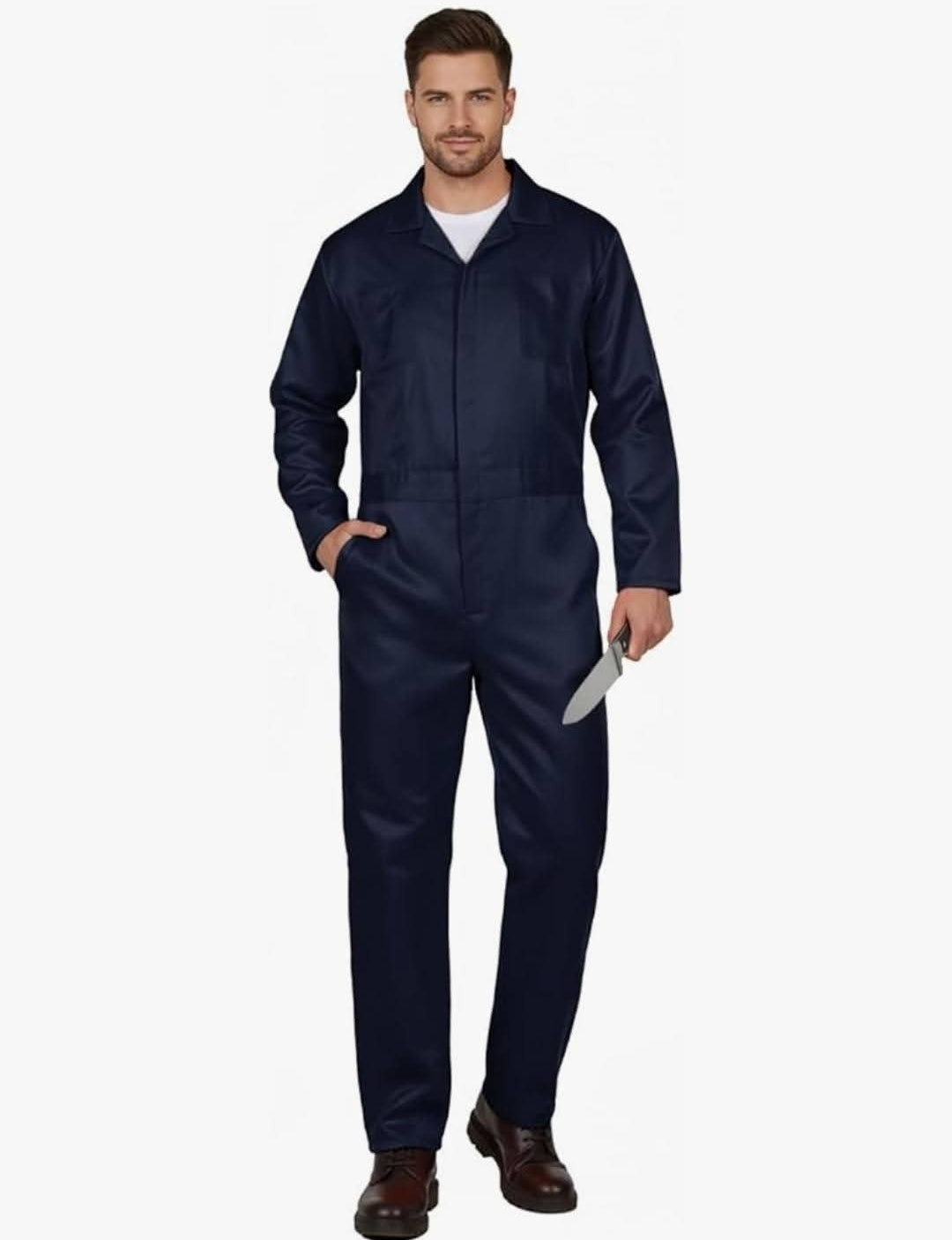 Coveralls for Costume- Navy