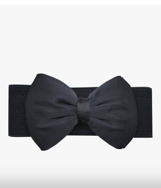 Women's Stretchy Bow Belt